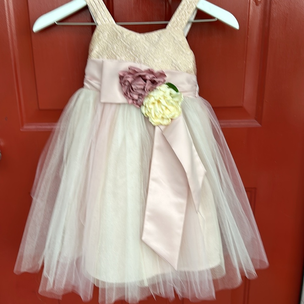 Flower girl dress Size 4T/4